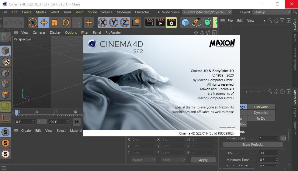 maxon cinema 4d automatically installed